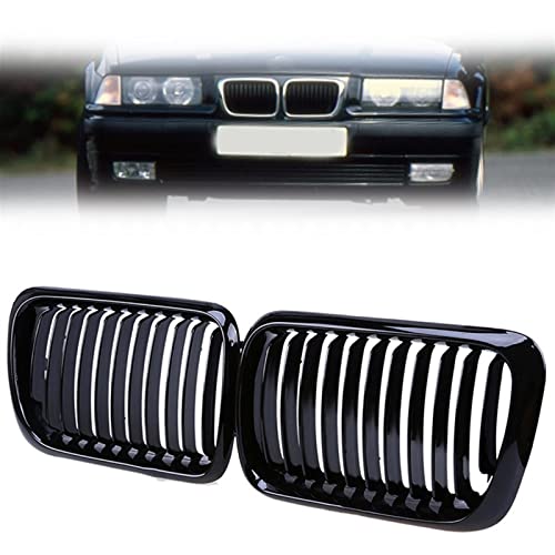 Grille de calandre E36 remplacement haricot noir BMW 1997-1999 - 4