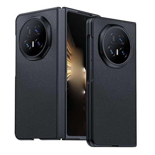 Étui Honor Magic V5 en cuir noir coque de protection haut de gamme