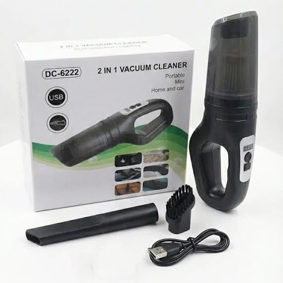Multipurpose Portable Handheld 2-in-1 Vacuum Cleaner with Whirlwind Suction Technology, USB Powered for Car, Home & Office Applainces Cleaning-picture-28