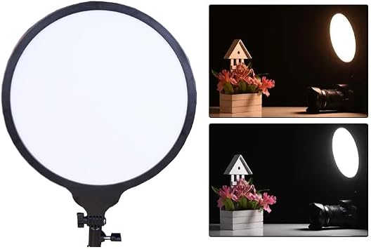 Coverzone Tripodlu Halka Işık 8.4 inç (21.5cm) 180cm Kablolu Stüdyo Işığı Ürün ve Görsel Fotoğraflama Işığı Fotoğraf Makinesi Kamera Youtuber Twich Ring Light Yayıncı Işığı (SW840 8.4inç Siyah)