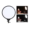 Coverzone Tripodlu Halka Işık 8.4 inç (21.5cm) 180cm Kablolu Stüdyo Işığı Ürün ve Görsel Fotoğraflama Işığı Fotoğraf Makinesi Kamera Youtuber Twich Ring Light Yayıncı Işığı (SW840 8.4inç Siyah)