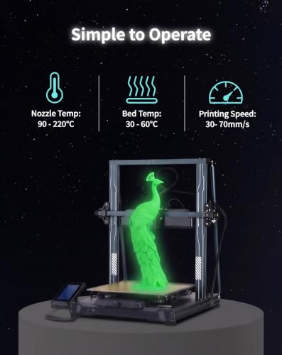 Image of 250G Glow in the Dark 3D Printer Filament 1.75mm Filajoy3D 3D Printing Filament Dimensional Accuracy + /- 0.02mm for Most FDM 3D Printers,Green