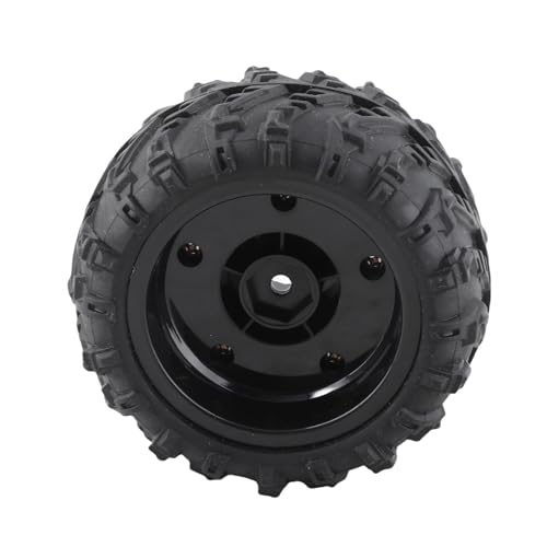 Dilwe RC-Gummireifen, 2 Stück, 85mm Größe, RC-Reifen mit 12mm Sechskantadapter für 1/16 RC-Cars, Outdoor, Indoor, Competition, Hobbyists, Enthusiasts