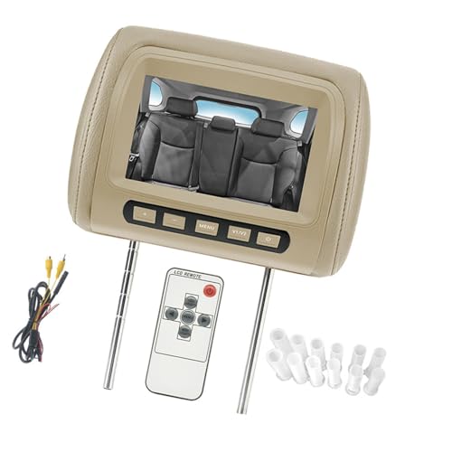 Predolo 7-Zoll Beige Kopfstützenmonitor