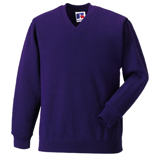 Felpa unisex per ragazzi e ragazze, con scollo a