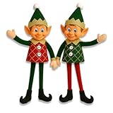 ✨ COLECCIÓN NAVIDEÑA COMPLETA – Elfo de navidad travieso, elfo travieso navidad muñeco y elfo navidad muñeco travieso original en pack. Elfo de las travesuras, elfo navidad muñeco travieso niño y duendes navidad travieso español como figuras decorativas.