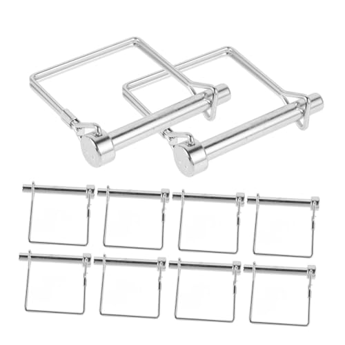 Verrou d'attelage de remorque SOLUSTRE avec goupille en métal 10 pcs