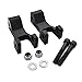NICECNC ATV Front Rear Lowering Kit Black Compatible with Yamaha Raptor 660 660R 2001-2005 YFM660R Raptor 700 700R 2006-2019 YFM700