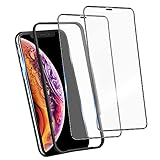 DZHFU 【2枚入り】 iPhone11Pro iPhoneX Xs 強化ガラスフィルム (2枚) 高感度なタッチ感/指紋付着防止/高透過率/硬度9H/気泡ゼロ/貼りミスゼロ/飛散防止 全面保護 (5.8インチ) ガイド枠付き携帯電話用フィルム