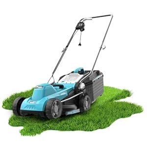 Cecotec Cable Terrenator 330 Flex Rasenmäher, 1.200 W, Schnittbreite 33 cm, einfache Manövrierbarkeit, Schnitthöhe verstellbar, Sicherheit mit BeltDrive-Technologie