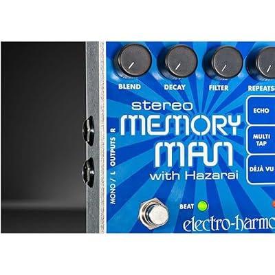 Electro-Harmonix Stereo Memory Man with Hazarai Delay & Looper Pedal