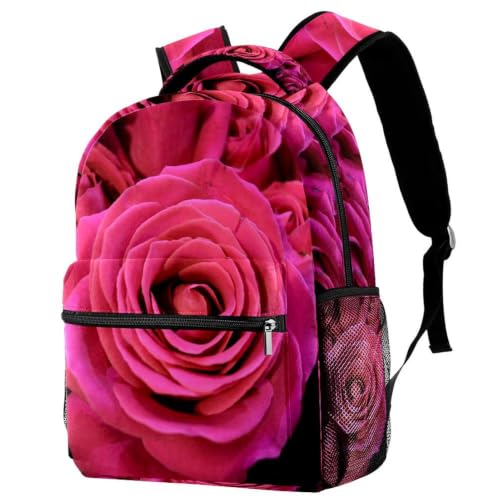 Mochila escolar de cisne rosa 29.4x20x40cm para libros y laptop