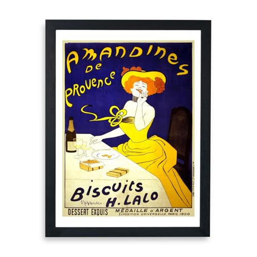Affiche encadrée Amandines de Provence grand format impression premium