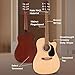 Fender FA Series Dreadnought Acoustic-Electric Guitar - Natural Bundle with Gig Bag, Strap, Strings, Picks, and Austin Bazaar Instructional DVD