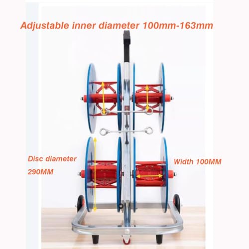 Distributeur de câbles portable pour atelier et garage auto
