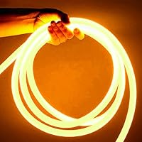 Amazon.co.jp: 100V ラウンド、320 度発光、EL蛍光チューブ管 LED