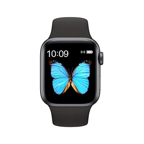 T500 Smart Watch,Gps Waterproof Screen Fitness Watch,With Heart Rate Monitor,Pedometer,Sleep Monitor,Silent Alarm Clock,Super Battery Life,Slim Smart Bracelet(Black) Cover