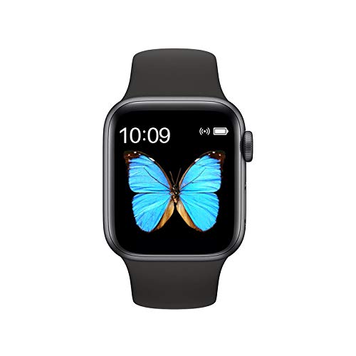 T500 Smart Watch,GPS Waterproof Screen Fitness Watch,with Heart Rate Monitor,Pedometer,Sleep Monitor,Silent Alarm Clock,Super Battery Life,Slim Smart Bracelet(Black) Cover