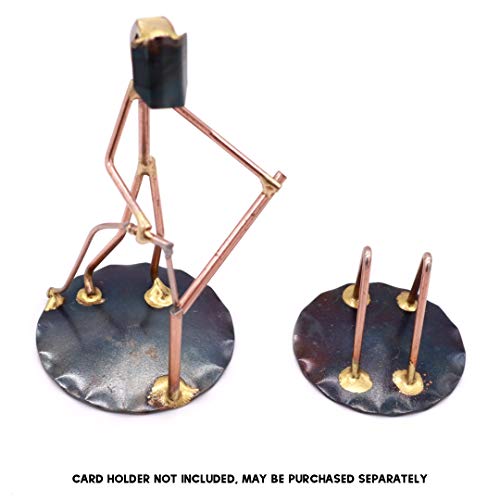 Welder Collectible Handmade Metal Art Figurine, Desk Accessories, Trophy, Boss Gift, Office Décor, Construction Worker