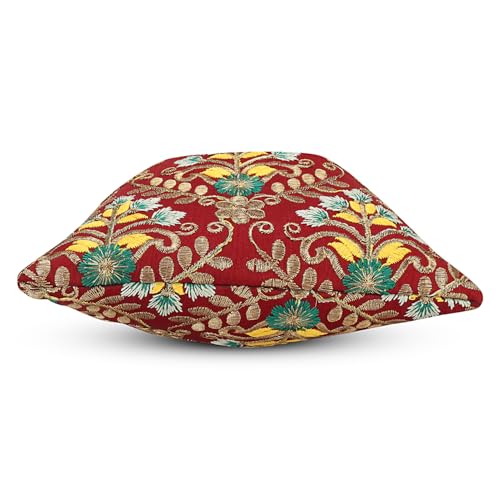 Image of LONGING TO BUY Indian Embroidered Pearl Potli Bag For Women, Sequence Design with Tassel, Wedding Potli Bags