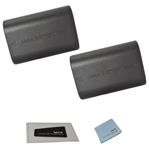 (2pack) WT Nixxell Battery for Canon LP-E6 LC-E6and Canon EOS 5D Mark II, EOS 5D Mark III, EOS 6D, EOS 7D, EOS 60D, EOS 60Da, EOS 70D (Fully Decoded)