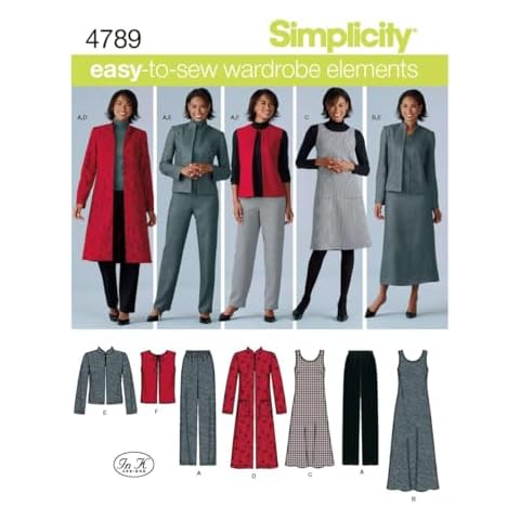 Simplicity 4789 Sewing Pattern for Women's Sportswear Cover