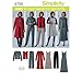 Simplicity 4789 Easy-to-Sew Plus Size Pants, Vest, Jacket and Jumper Sewing Pattern for Women by In K Design, Sizes AA (10 -18)