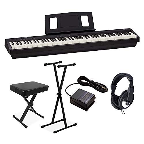 Roland F-10 電子ピアノ スタンド付き Amazon | Roland FP-10 BK Xスタンド・Xイス・ヘッドホンセット