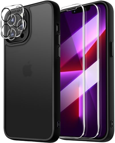 Funda Para IPhone 14 - Carcasa 5 En 1 Con Protectores De Pantalla Y Lente - Silicona Líquida, Antigolpes Y Carga Inalámbrica - Color Gris