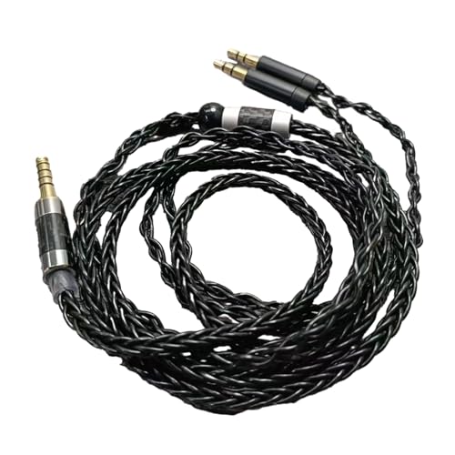 Câble casque 3,5 mm vers double 3,5 mm mâle résistant D7100
