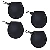 Abaodam 4Pcs Golf Ball Washer Pouch Brushed Protective Cover Cleaning Function Fabric Golf Accessories for Easy Maintenance and Ball Care