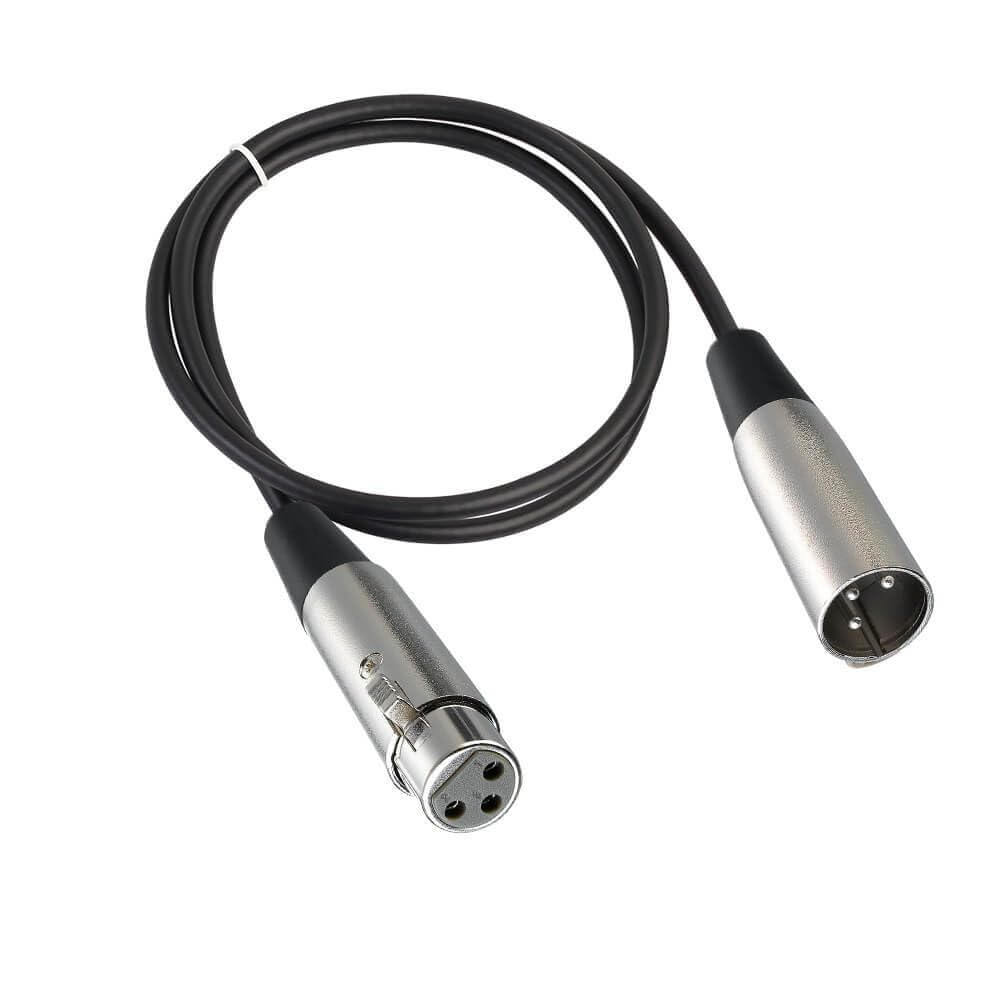 Amazon.co.jp: XLR ケーブル金属ピンオスメス 3 ピンケーブル延長