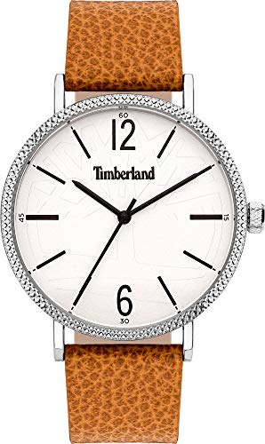 Timberland BROOKVIEW TBL15636JYS.01 Montre-Bracelet pour hommes en cuir marron