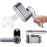 Travel Steamer for Clothes Portable Mini - Steam Ironing Machine，Mini Steamer Travel Size Portable Steamer Travel Iron Home Essentials，Steamer for Clothes-6 Iron Modes (110v)