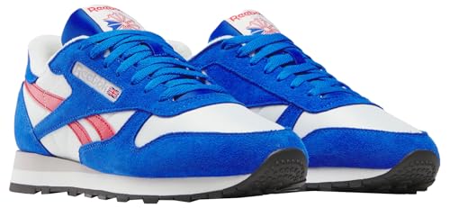 Image of Reebok Unisex-Adult Classic Leather Sneakers for Women - Black Or White Tennis Shoes Womens Size 5 to 11 Legacy