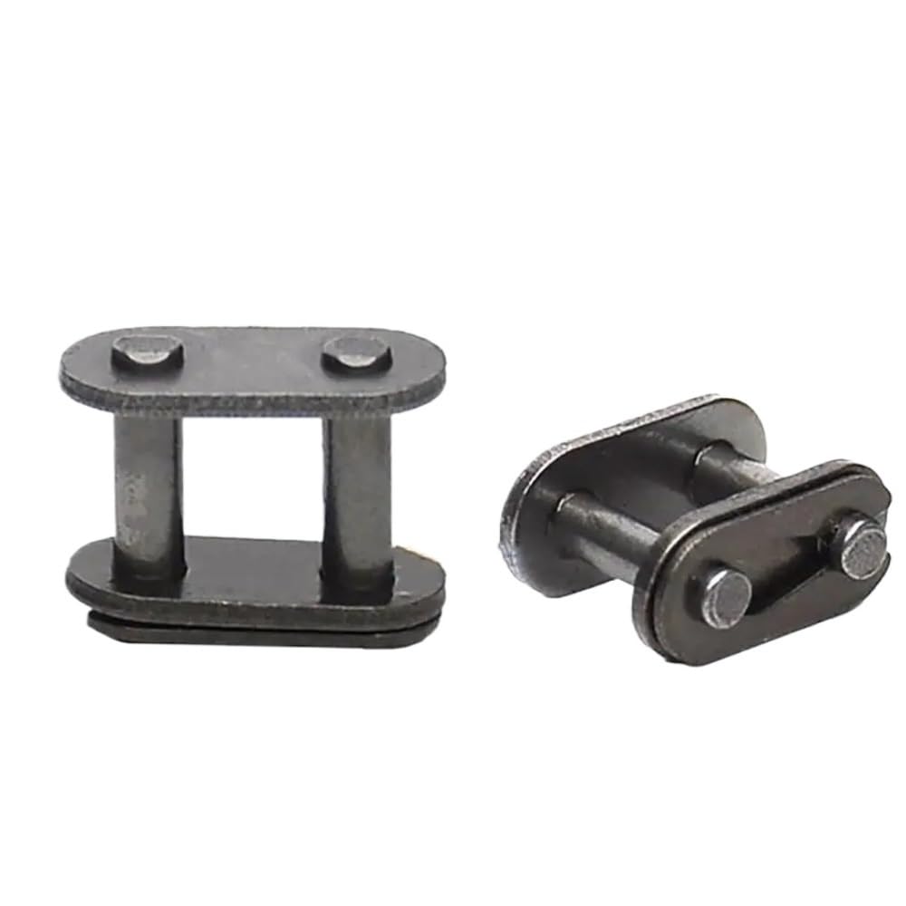 1 pz 06B-1 connettore catena a rulli passo 9,525 mm connettore catena di trasmissione industriale in acciaio al carbonio(Open Connector,50pcs)