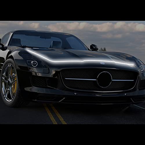Car Led Hood Light,Waterproof Led Light Strips Cool Monochromatic Car Led Light For Car Lights Exterior,Universal Car Accessories(59Inch White) #TOP6