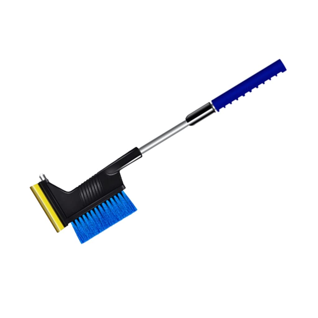 JOCHEN Pala de Nieve Multifuncional, Cepillo quitanieves con cerdas de Nailon y Mango de Esponja Suave, Herramienta Desmontable para Quitar Nieve del automóvil (Color: como se Muestra)