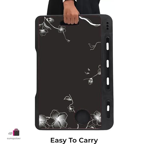 SUPER GOLDEN Office Table for Home/Writing Desk for Office/Folding Table for School/Folding Study Table/Work from Home Multipurpose Table (Black... - Image 3