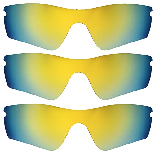 Verres polarisés Oakley Radar Path Or 24 carats de rechange taille unique