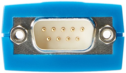 Adaptador USB a Serie Brainboxes US-101 cable azul con interfaz de host compatible RoHS 2