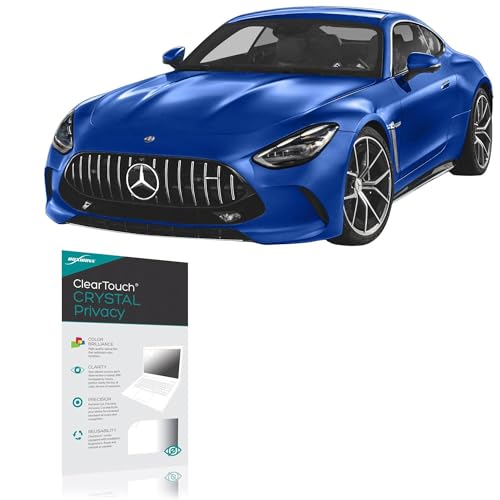 BoxWave Screen Protector Compatible With Mercedes-Benz 2024 AMG GT Coupe Display (11.9 in) - ClearTouch Crystal Privacy (2-Pack), Privacy Screen Protector Flexible Film Clear