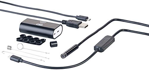 Somikon Endoskopkamera: WiFi-HD-Endoskop-Kamera für iOS- und Android-Mobilgeräte, 2 m (Schwanenhalskamera) – Bild 7