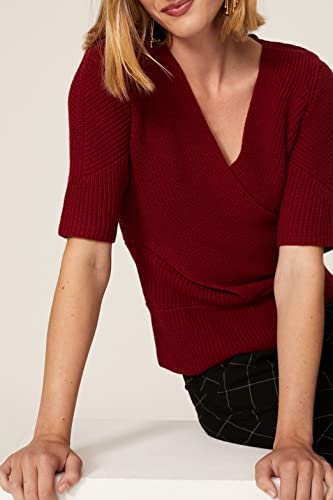 Image of TOME Collective Rent The Runway Pre-Loved Cross Front Open Back Sweater