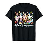 Just A Silly Goose Summer Beach Vibes Family Trip Girls Kid T-Shirt