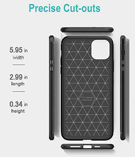 Capa para iPhone 7 / iPhone SE/iPhone 8 (com 2 protetores tela temperado HD), capa absorção choque b