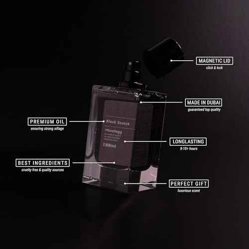 Mixology Collection Mixture of Black Af.gano and Blck O.pium Aroma Inspired Notes, Unisex Eau de Parfum Lasting Luxury Fragrance for Daily Wear and for Special Occasions - 100 ml, 1 Bottle - Image 3