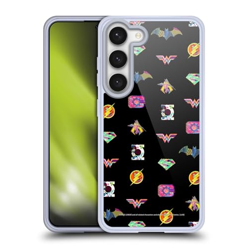 Funda Justice League Samsung S23 gel suave carcasa oscura DC Comics