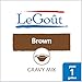 LeGout Brown Instant Gravy Mix 0g Trans Fat, 13.29 oz, Pack of 8