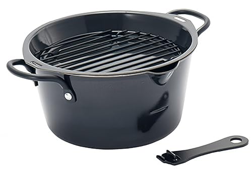 機能が自慢! 揚げ鍋 IH対応 20cm 揚げバット付